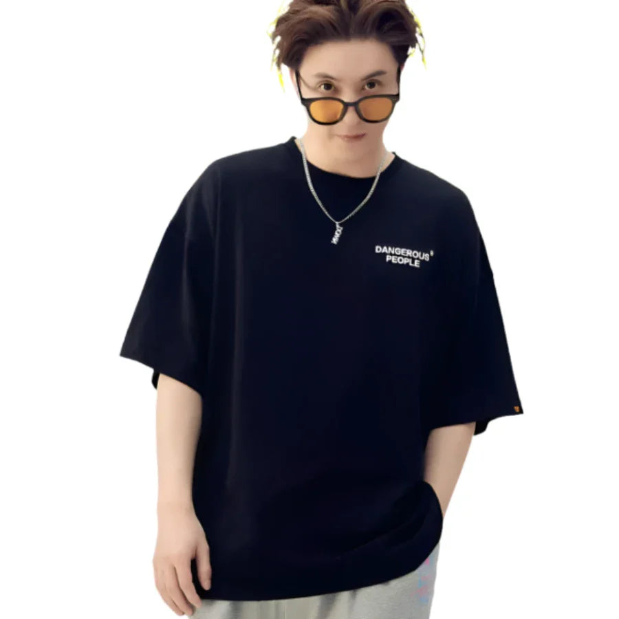 Dangerous People Paper Bag Loose Fit T Shirt