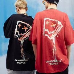 Dangerous People Paper Bag Loose Fit T Shirt