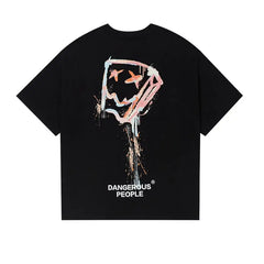 Dangerous People Paper Bag Loose Fit T Shirt