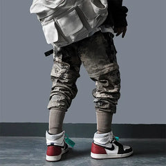 DARK Detachable Multi-Pocket Cargo Pants