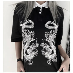 Dark Dragons Tee Dress T-Shirt