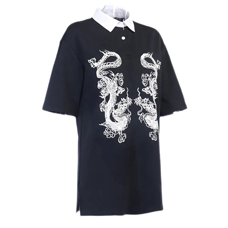 Dark Dragons Tee Dress T-Shirt