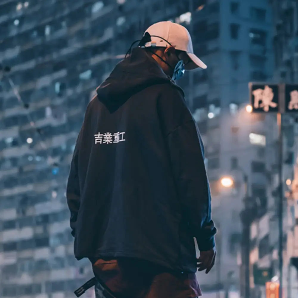 DARK Japanese Streetwear Harajuku Hoodie