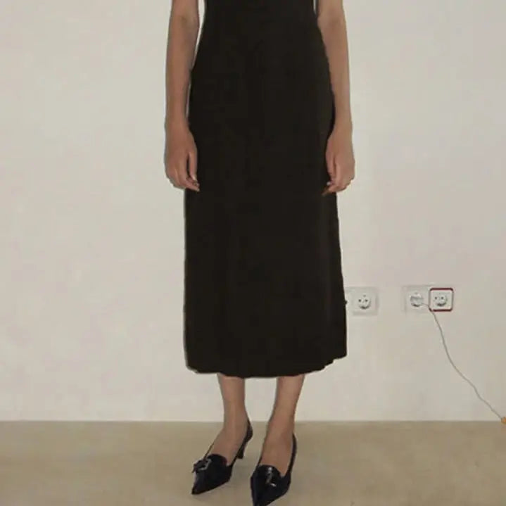 Dark Spider Web Gothic Long Dress