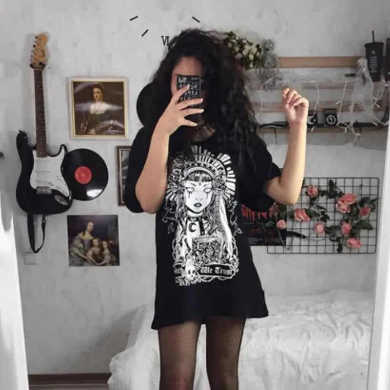 Dark Witch Trust Graphic T Shirt
