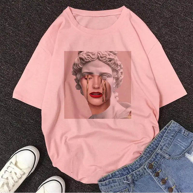 David Michelangelo Vaporwave T-Shirt