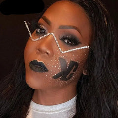 Decorative Metal Half Frame Glasses for Men and Women