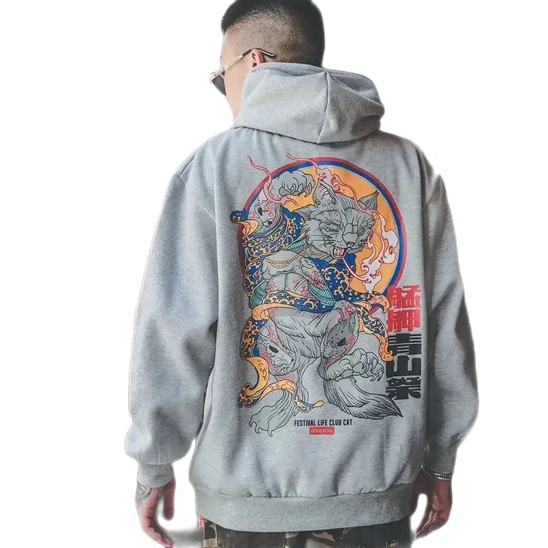 Demon Cat Life Club Hoodie