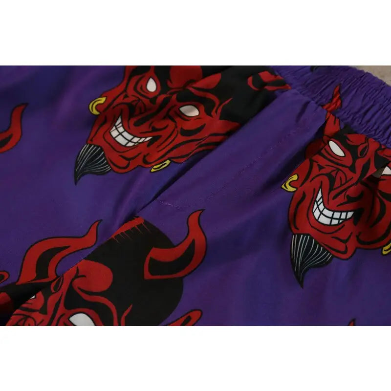 Demon Harajuku Beach Shorts