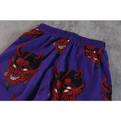 Demon Harajuku Beach Shorts - Short Pants