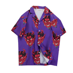 Demon Urban Fashion Shirt - Purple / M - Shirts
