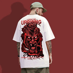 Devil Ghost Harajuku Style Oversize T-Shirt