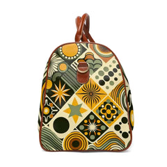 Dexter Hues - Retro Travel Bag - 20’ x 12’ / Brown - Bags