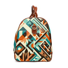 Diane Groovy - Retro Travel Bag - 20’ x 12’ / Brown - Bags