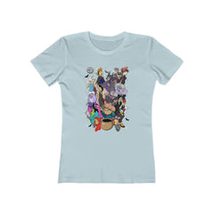 Disney Witches T-Shirts for Fans Solid Light Blue / S