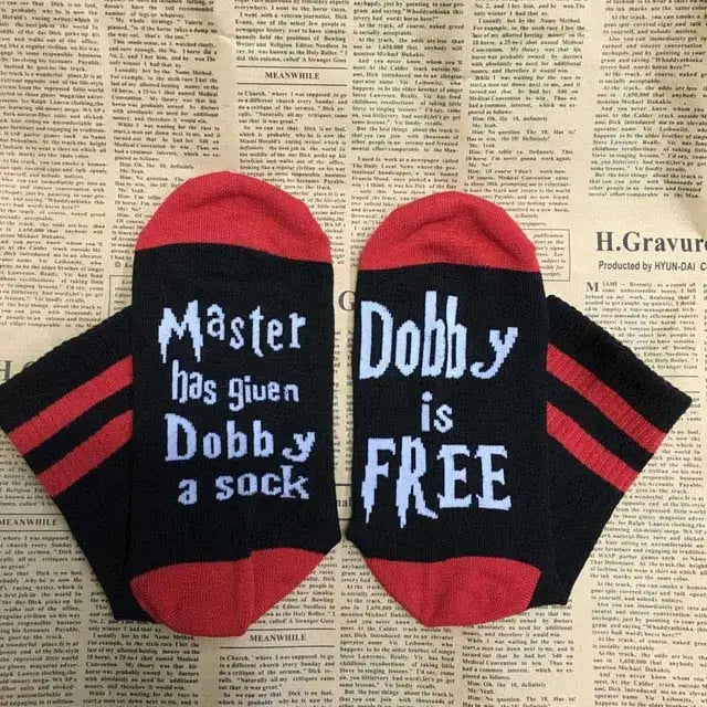 Dobby Knitted Socks