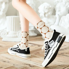 Dot Print Socks