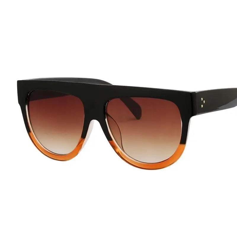 Double Color Frame Sunglasses for Men and Women