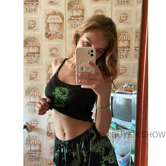 Dragon Sleeveless Terno Loungewear Set