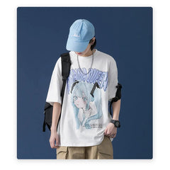 Drama Queen Harajuku Girl T Shirt Japanese Streetwear