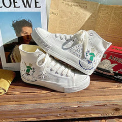Dreamer Hand-Painted Sneakers Little Prince Design Euro Size
