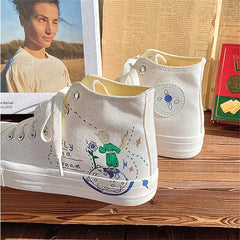Dreamer Hand-Painted Sneakers Little Prince Design Euro Size