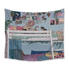 Early Morning Wall Tapestry Cover