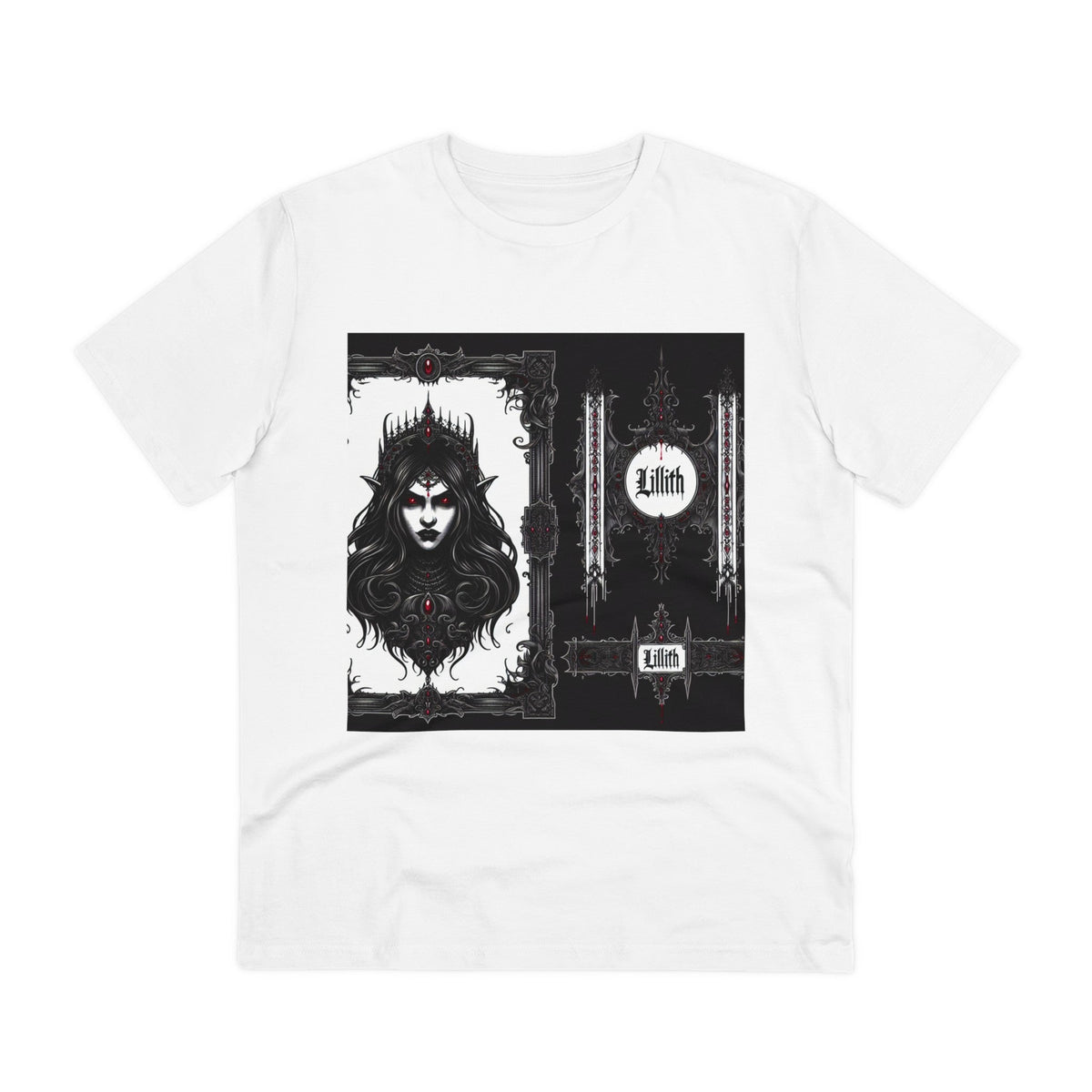 ’Echoes of Eden - Lilith T-Shirt’ - White / XS - T-Shirt