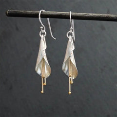 Egyptian Designs Large Hoop Earrings Silver-Pendants