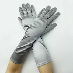 Elbow Length Soft Stylish Gloves for Everyday Wear