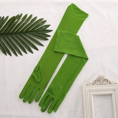 Elbow Length Soft Stylish Gloves for Everyday Wear Matte