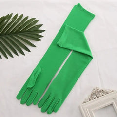 Elbow Length Soft Stylish Gloves for Everyday Wear Matte