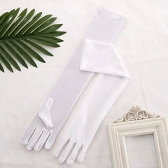 Elbow Length Soft Stylish Gloves for Everyday Wear Matte