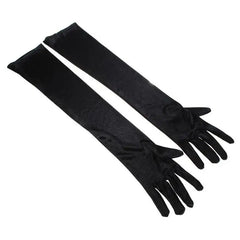 Elbow Length Soft Stylish Gloves for Everyday Wear Satin