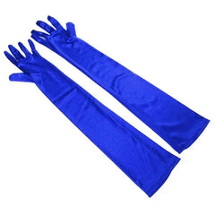 Elbow Length Soft Stylish Gloves for Everyday Wear Satin