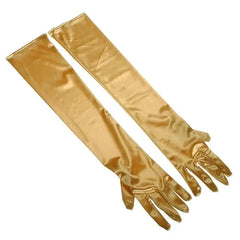 Elbow Length Soft Stylish Gloves for Everyday Wear Satin