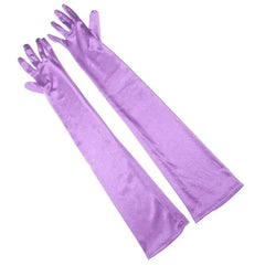 Elbow Length Soft Stylish Gloves for Everyday Wear Satin