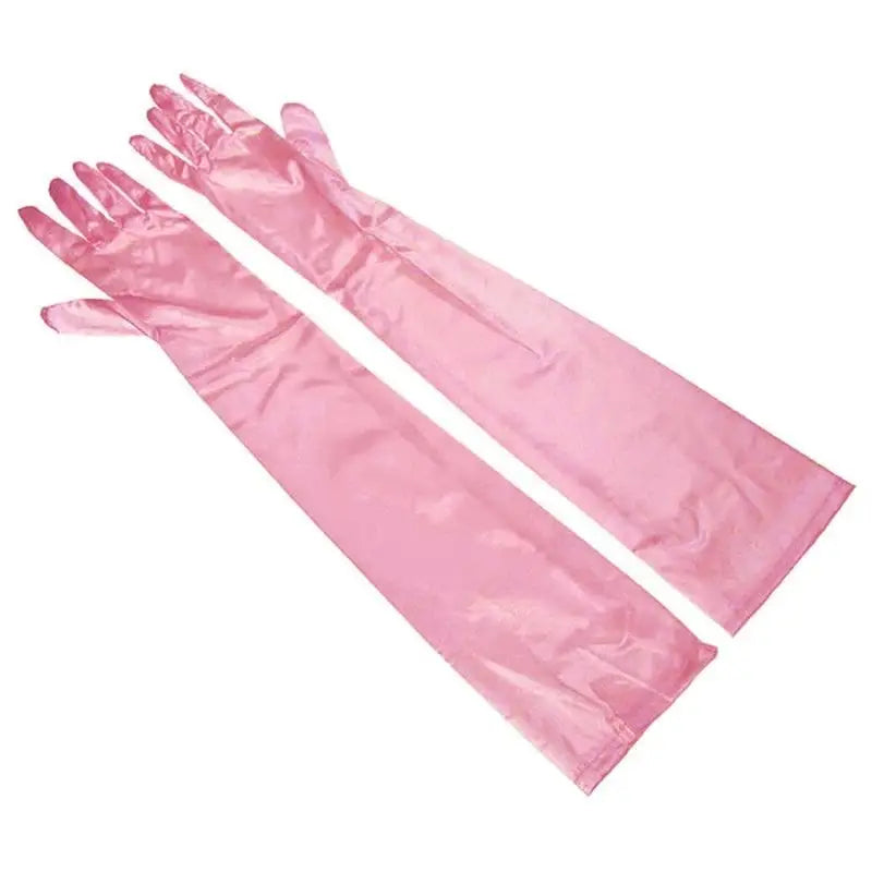 Elbow Length Soft Stylish Gloves for Everyday Wear Satin