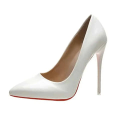 Elegant Platform High Heel Shoes - Beige / 35 - Heeled shoes