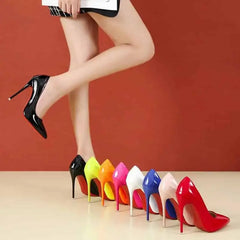 Elegant Platform High Heel Shoes - Heeled shoes