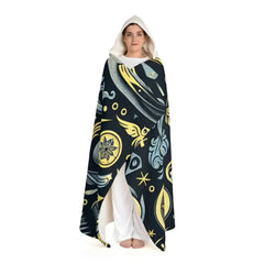 Eloise Diggory - Magical Hooded Sherpa Fleece Blanket