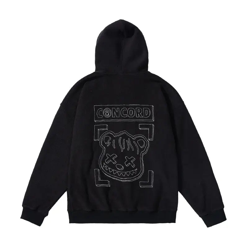 Embroidered Concord Bear Hoodie