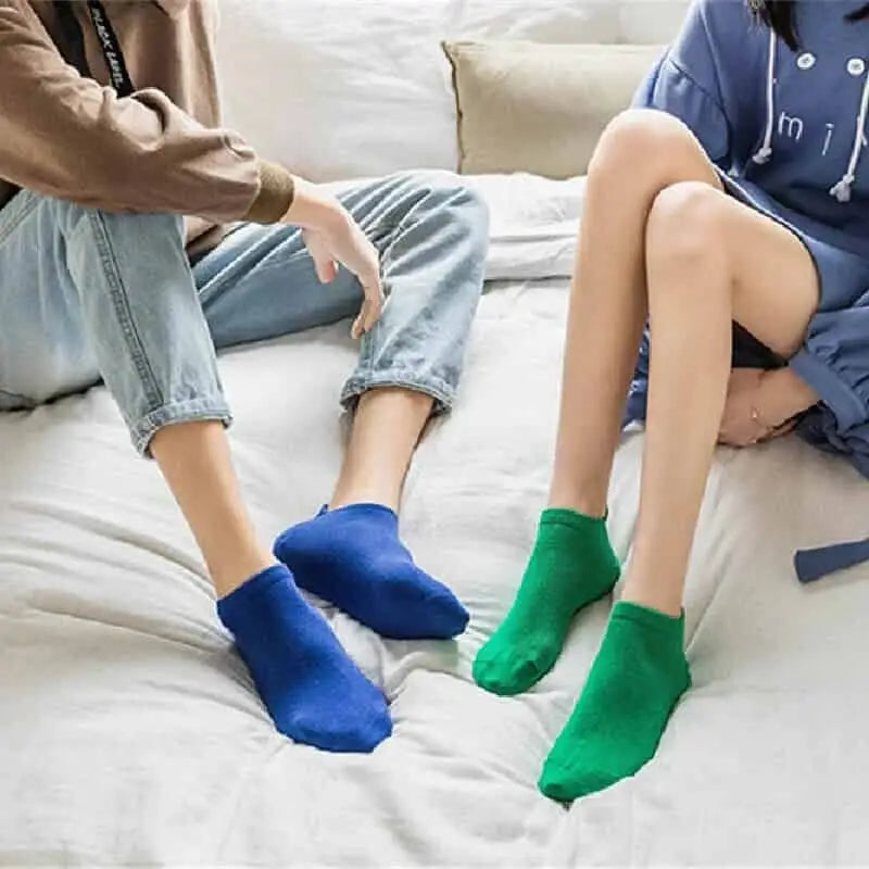 Embroidered Expression Candy Socks for Everyday Wear