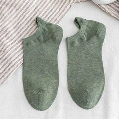 Embroidered Expression Candy Socks for Everyday Wear Green