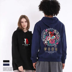 Embroidered Japanese Hoodie Best Street Style