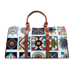 Emilia Stencil - Geometric Travel Bag - 20’ x 12’
