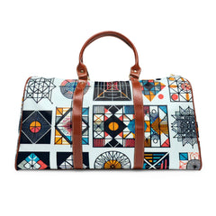 Emilia Stencil - Geometric Travel Bag - 20’ x 12’