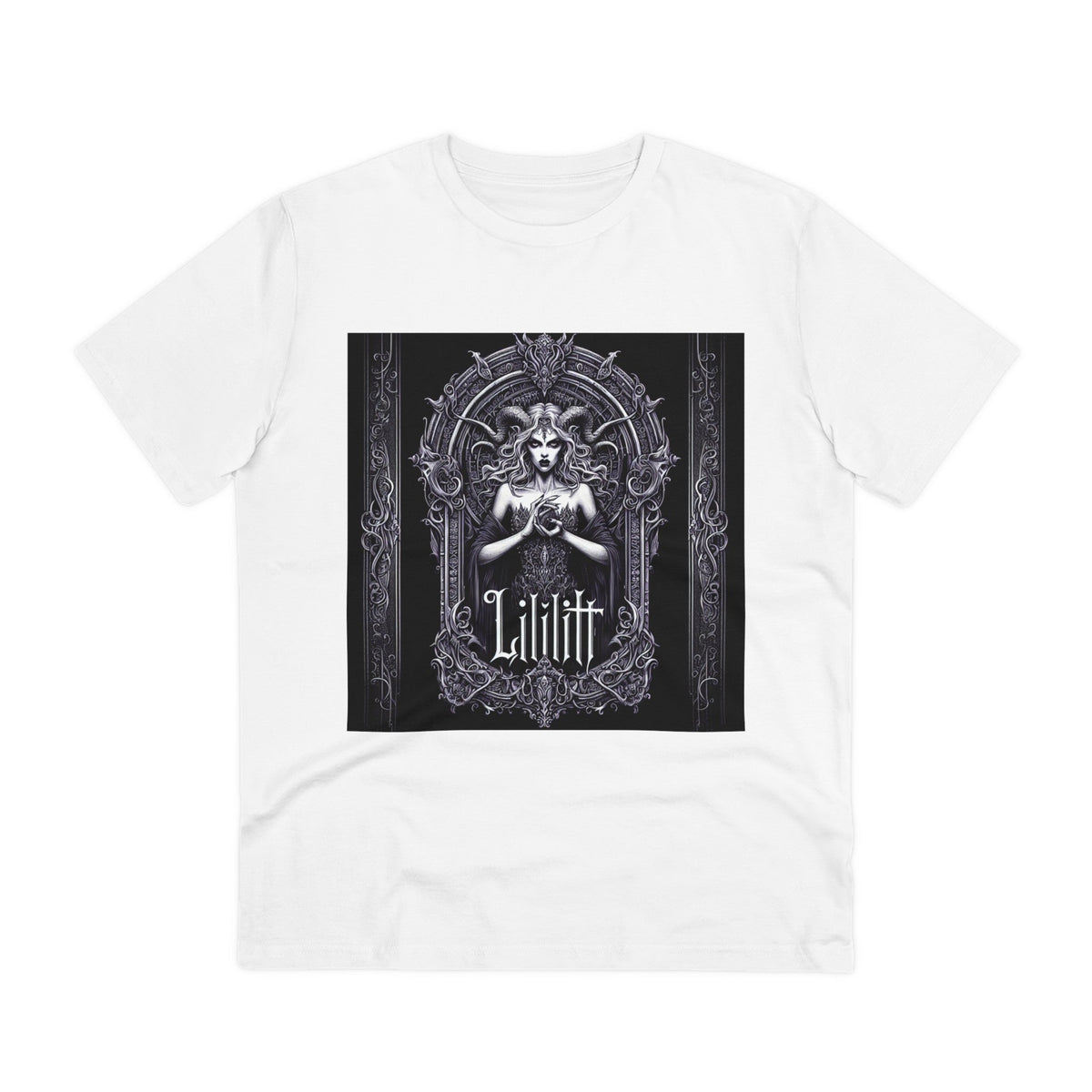 ’Empress of Shadows: Lilith T-Shirt’ - White / XS - T-Shirt