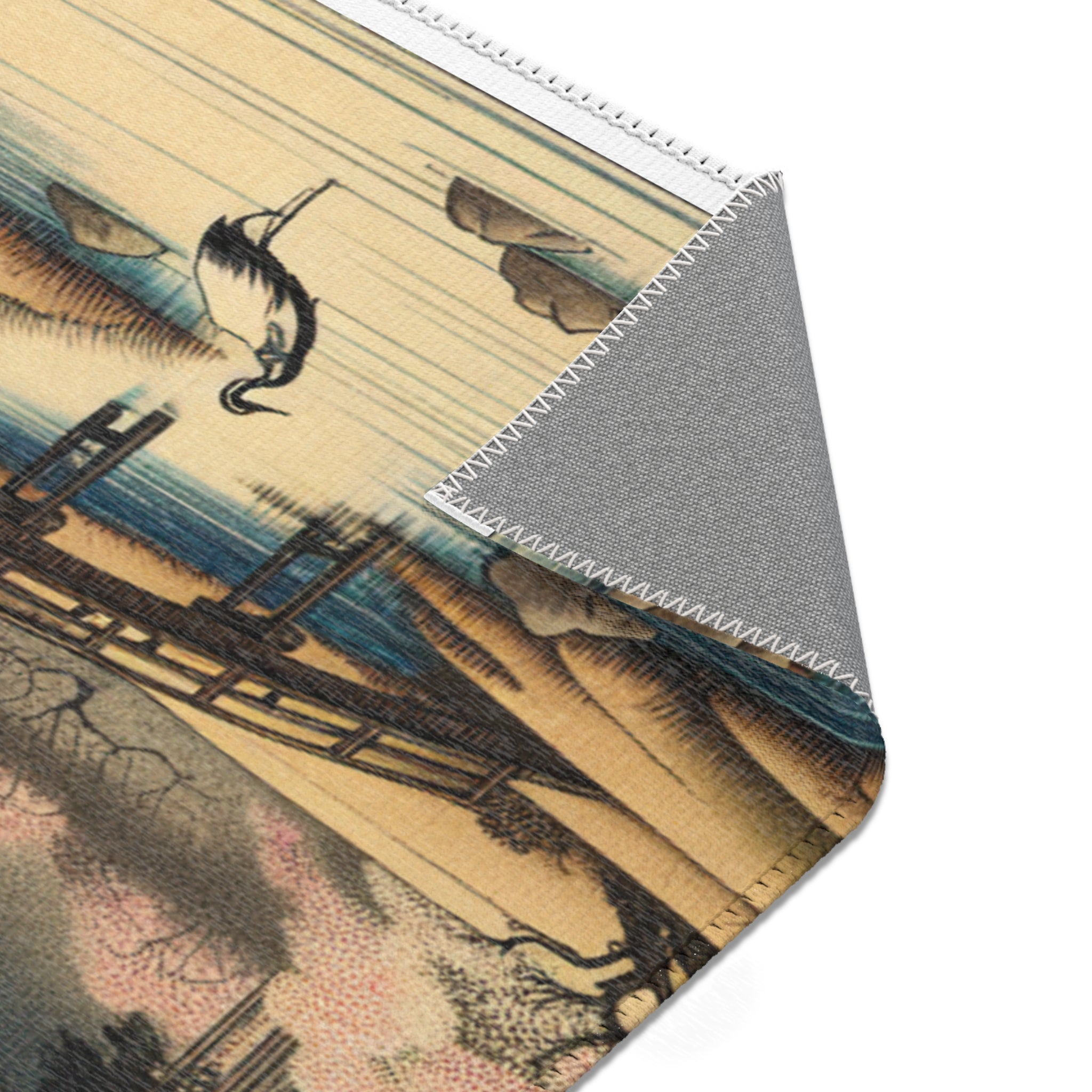 Enchanted Area Rug Marries Traditional Japanese Design