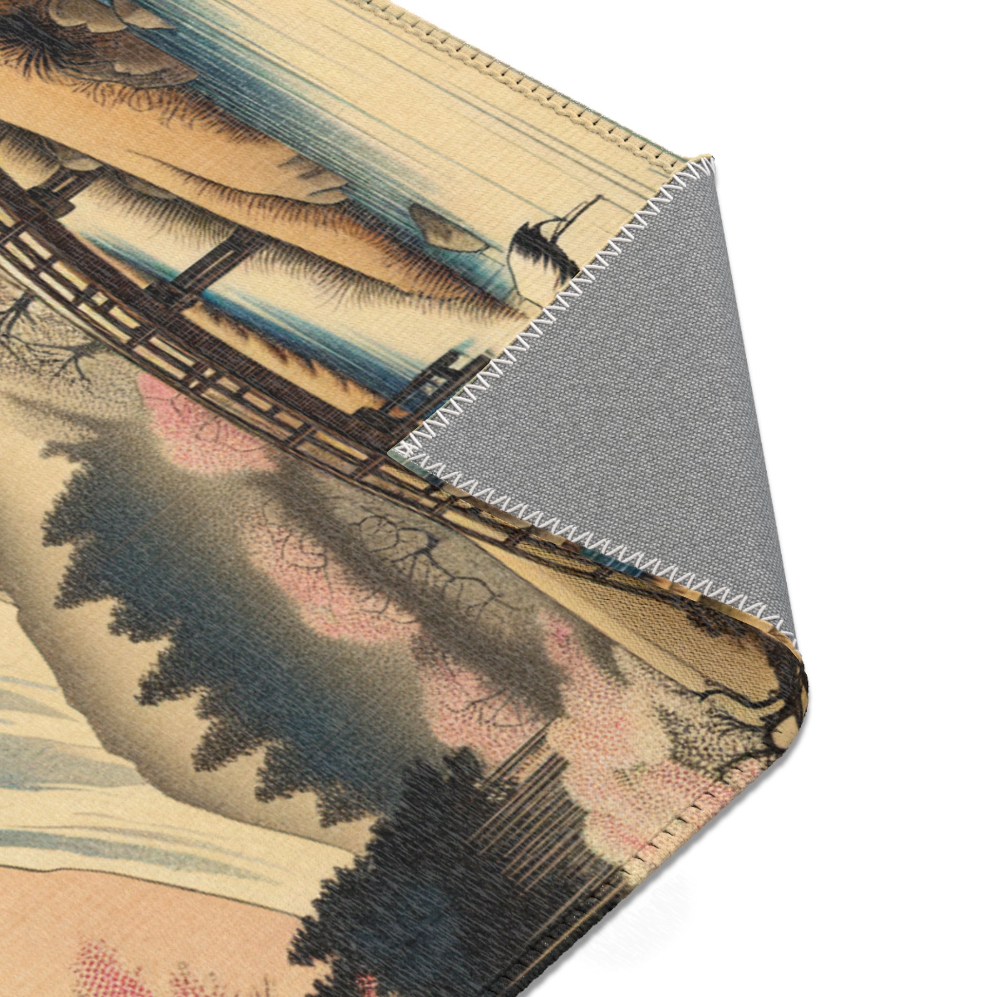 Enchanted Area Rug Marries Traditional Japanese Design